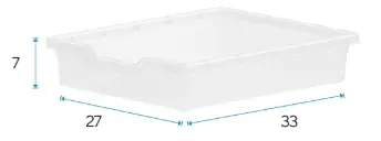 Kleine bak in PVC DOT