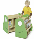 MOBIELE EN OPVOUWBARE BOEKENKAST FROG
