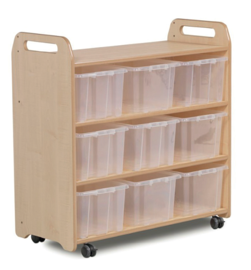 MOBIEL KASTJE VOOR PLASTIEK BAKKEN