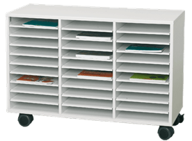 MOBIELE OPBERGBLOK MET 30 VAKKEN