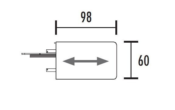 AANBOUWSTUK RECHTE BUREAU SIGMA MET AFGERONDE HOEKEN