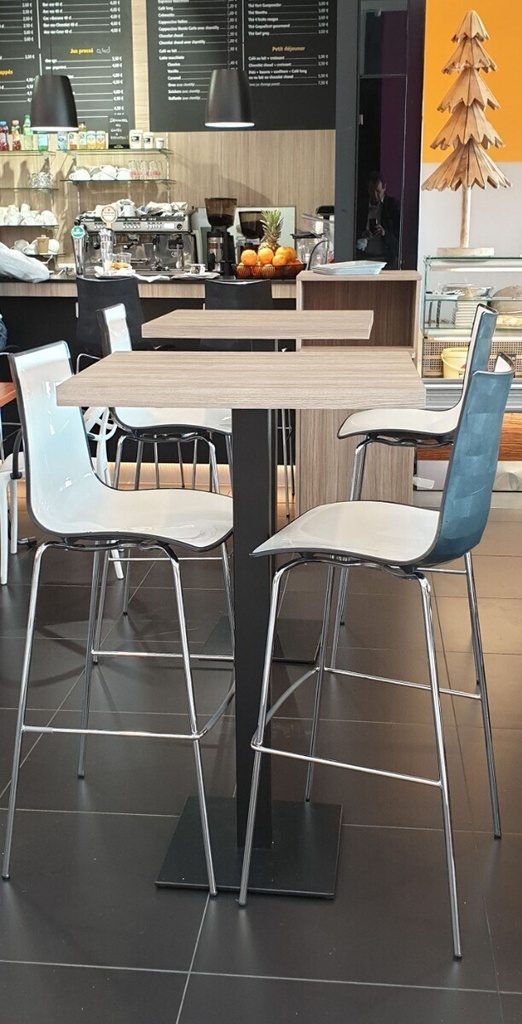 VIERKANTE/RECHTHOEKIGE HOGE EETTAFEL KOR