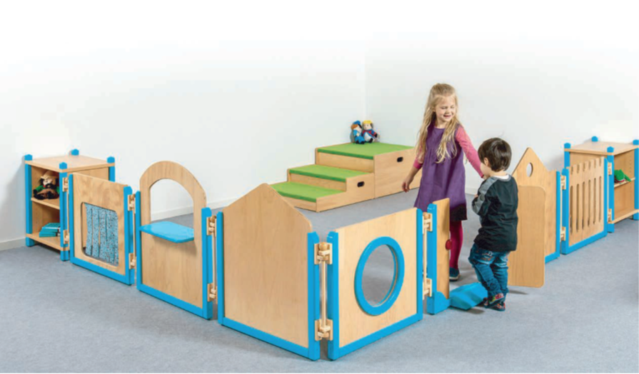 SCHEIDINGSWANDEN VOOR BIJ DE KLEUTERS