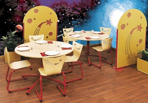 TAFEL SHETLAND M- LAMINAAT RANDEN MDF