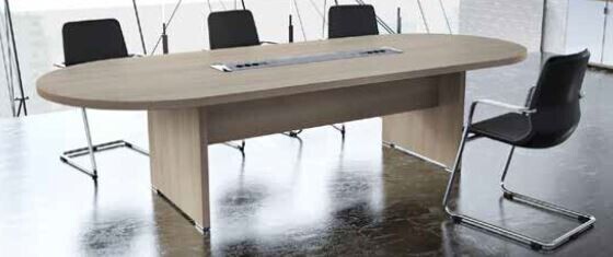 RONDE/OVALE VERGADERTAFELS TAK