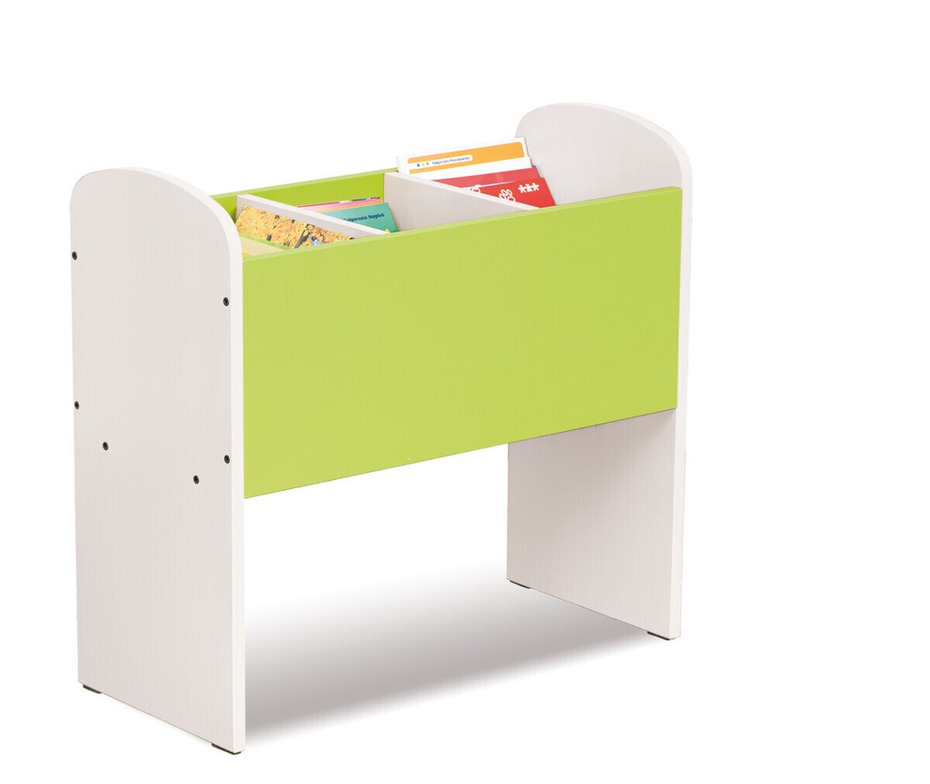 HOGE OPBERGBAK VOOR STRIPVERHALEN/BOEKEN -HOUT