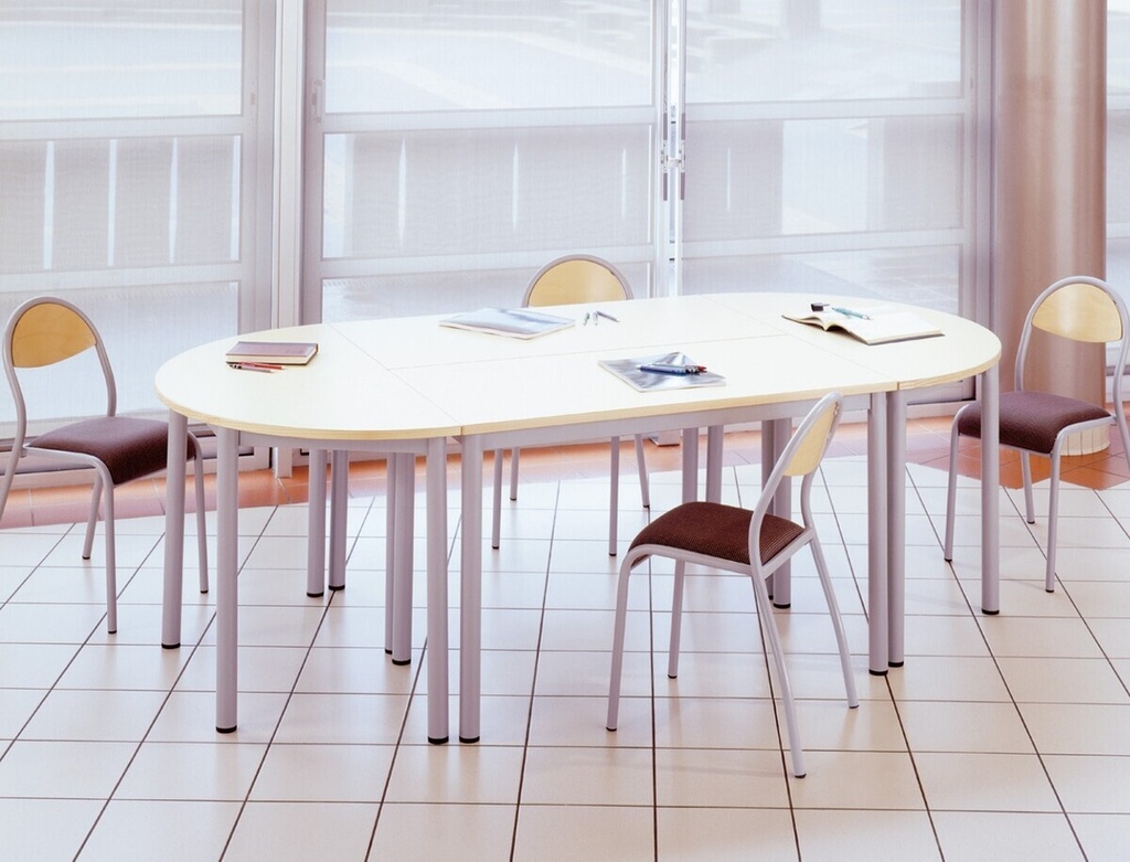 HALF RONDE TAFEL - LAMINAAT HNV