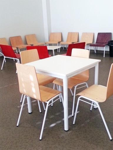 VIERKANTE TAFEL ARTENSE -80CM