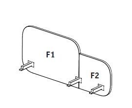 DUBBEL PRIVACY SCREEN LEVITATE