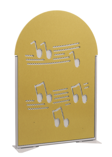 SCHEIDINGSWAND MUSIQUE- AFGEROND