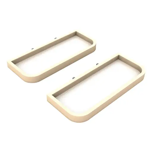 [313 309 910 736 1] Scenariohoek -Set van 2 legplanken